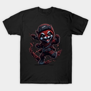 Red Panda Ninja_017 T-Shirt